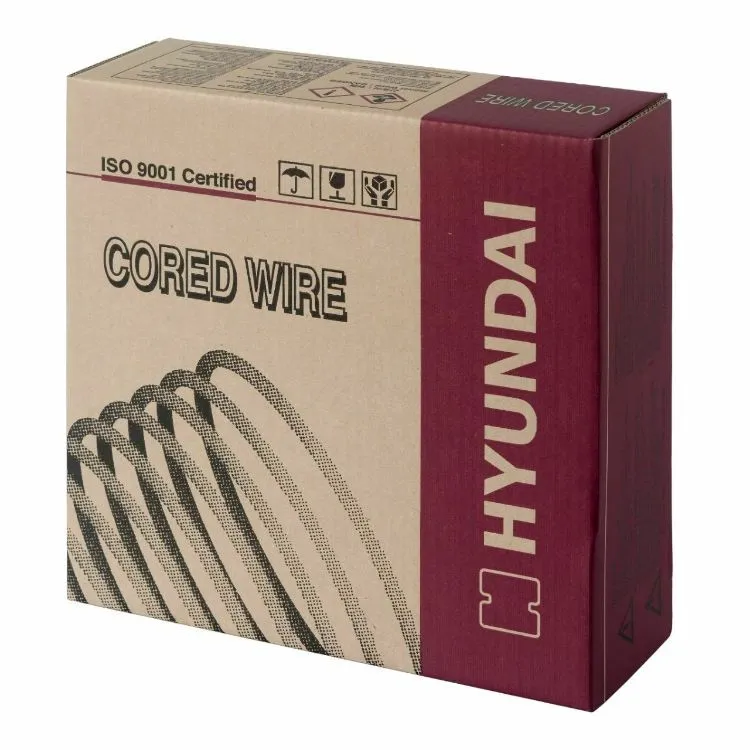 Hyundai Flux Cored Wire, SC-420MC, 1.2 mm × 15 kg Vacuum Pack. Made in Vietnam. AWS A5.20 E71T-1C / -9C H4, A5.20 E71T-1M / -9M H8.